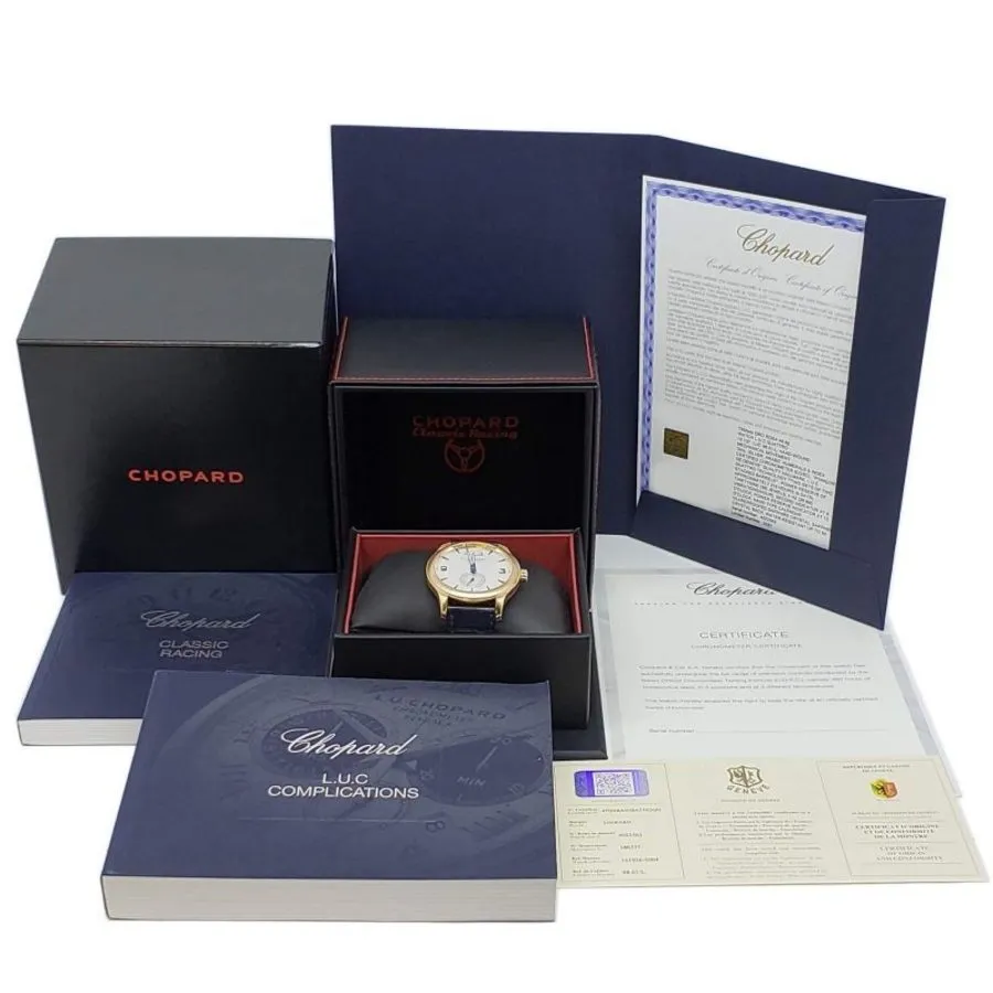 Chopard L.U.C Quattro Silver-tone Dial Men's Watch 161926-5004
