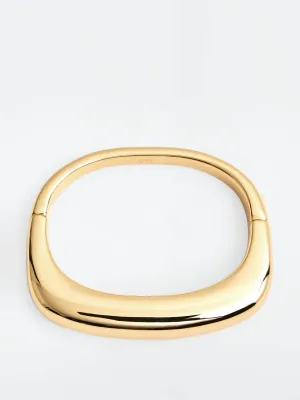 Chunky hinged bangle