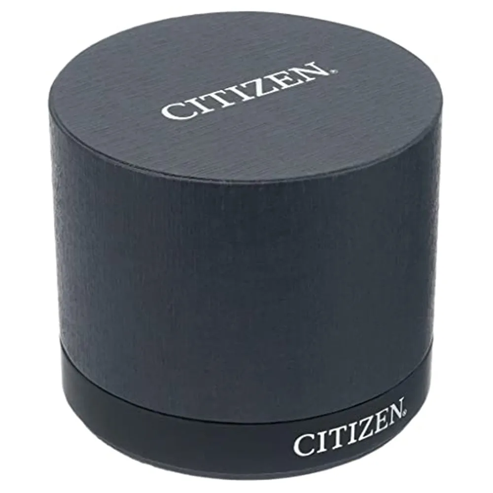 Citizen Men's Eco-Drive Japanese-Quartz Blue Dial Silver Band Stainless-Steel Strap Watch - BJ6510-51L
