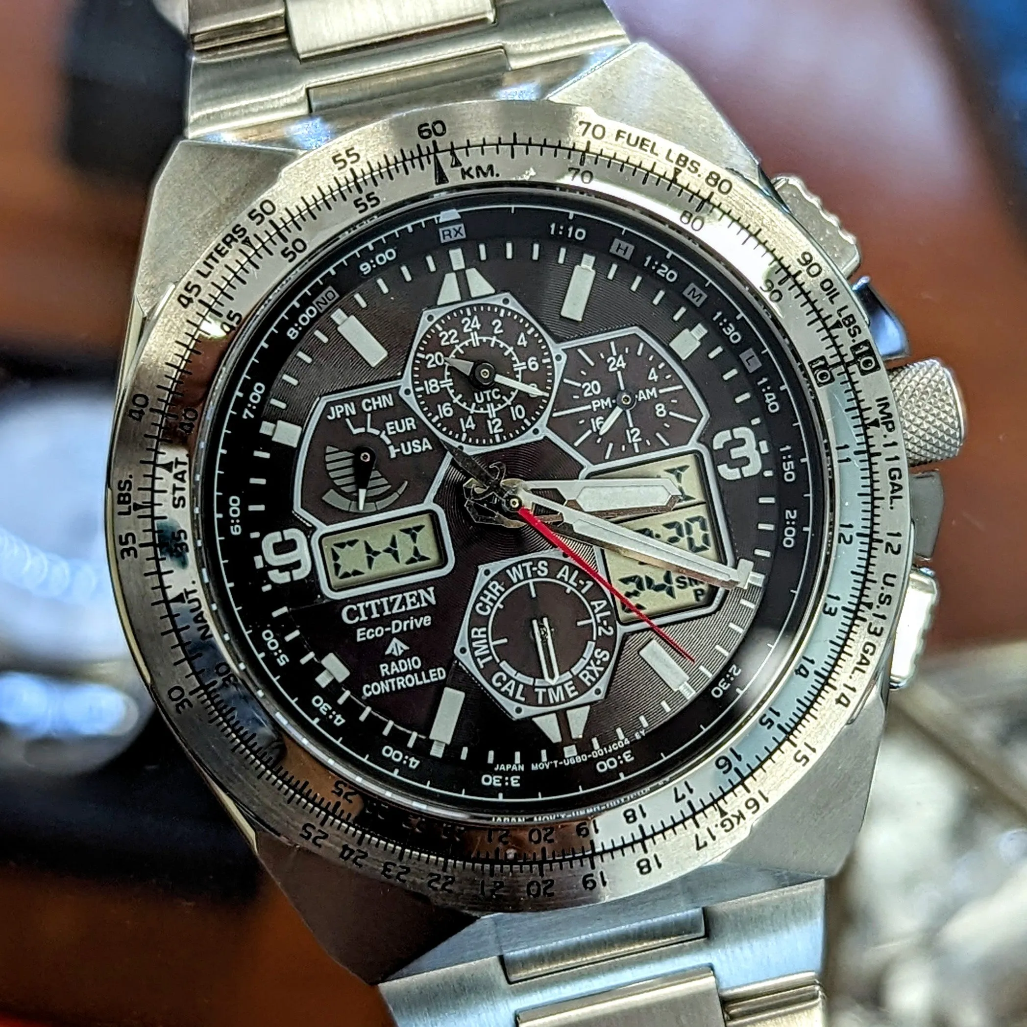 CITIZEN Promaster Skyhawk A-T Watch Eco-Drive Radio Controlled Wristwatch Ref. JY8120-58E