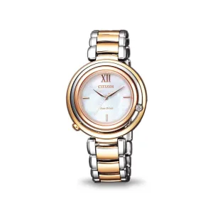Citizen Womens  Eco-Drive Diamond Watch EM0654-88D