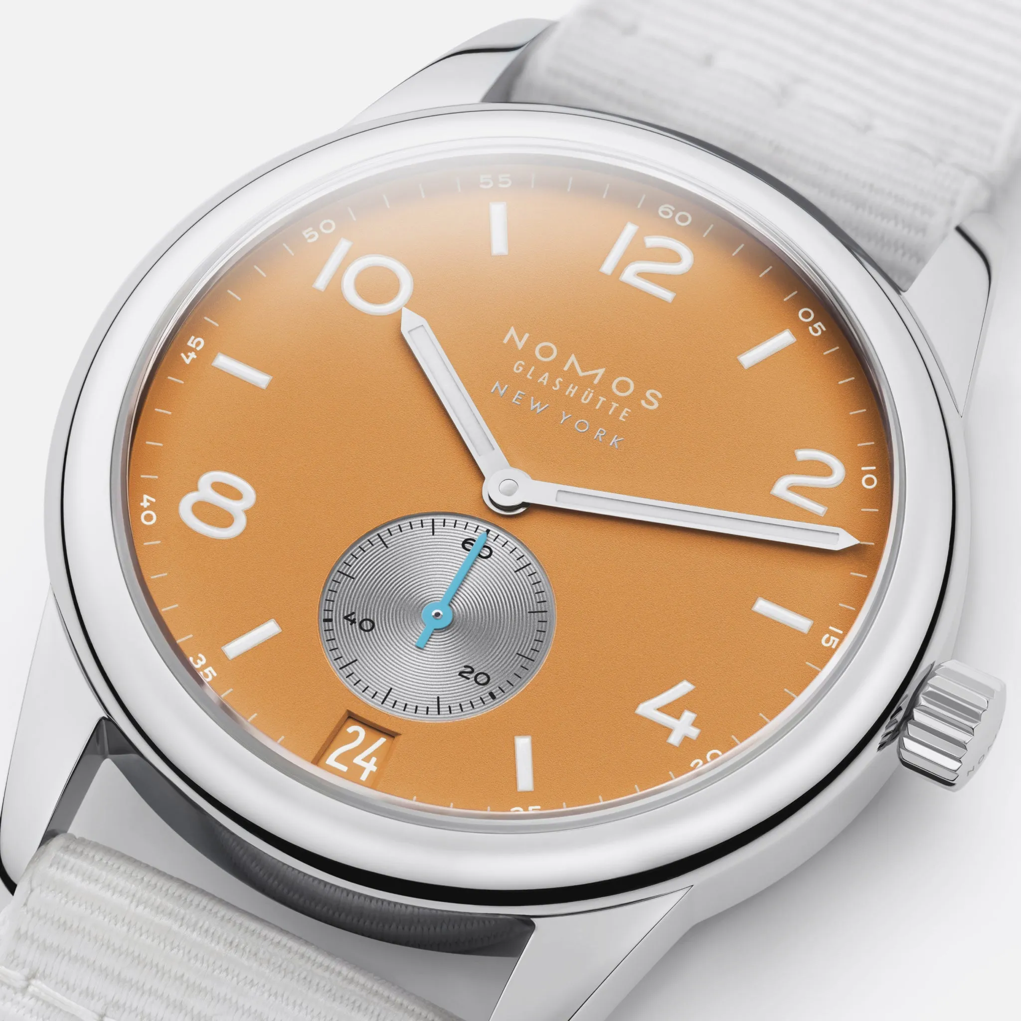 Club Date 38 Limited Edition For Hodinkee 'Sienna'