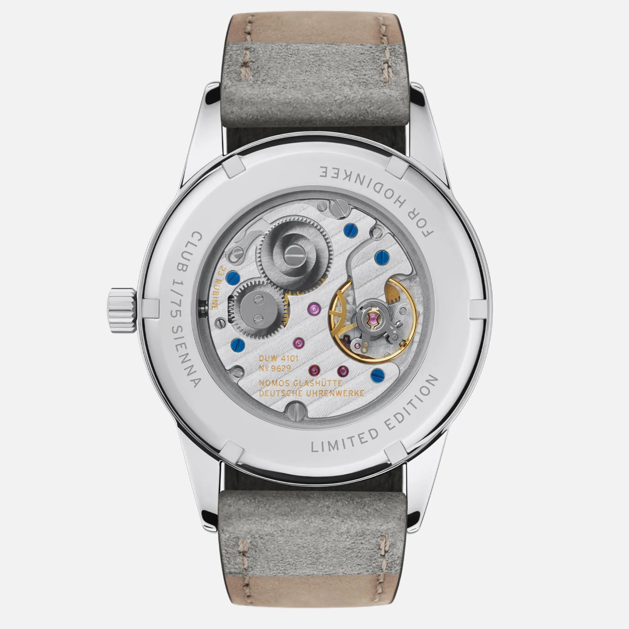 Club Date 38 Limited Edition For Hodinkee 'Sienna'
