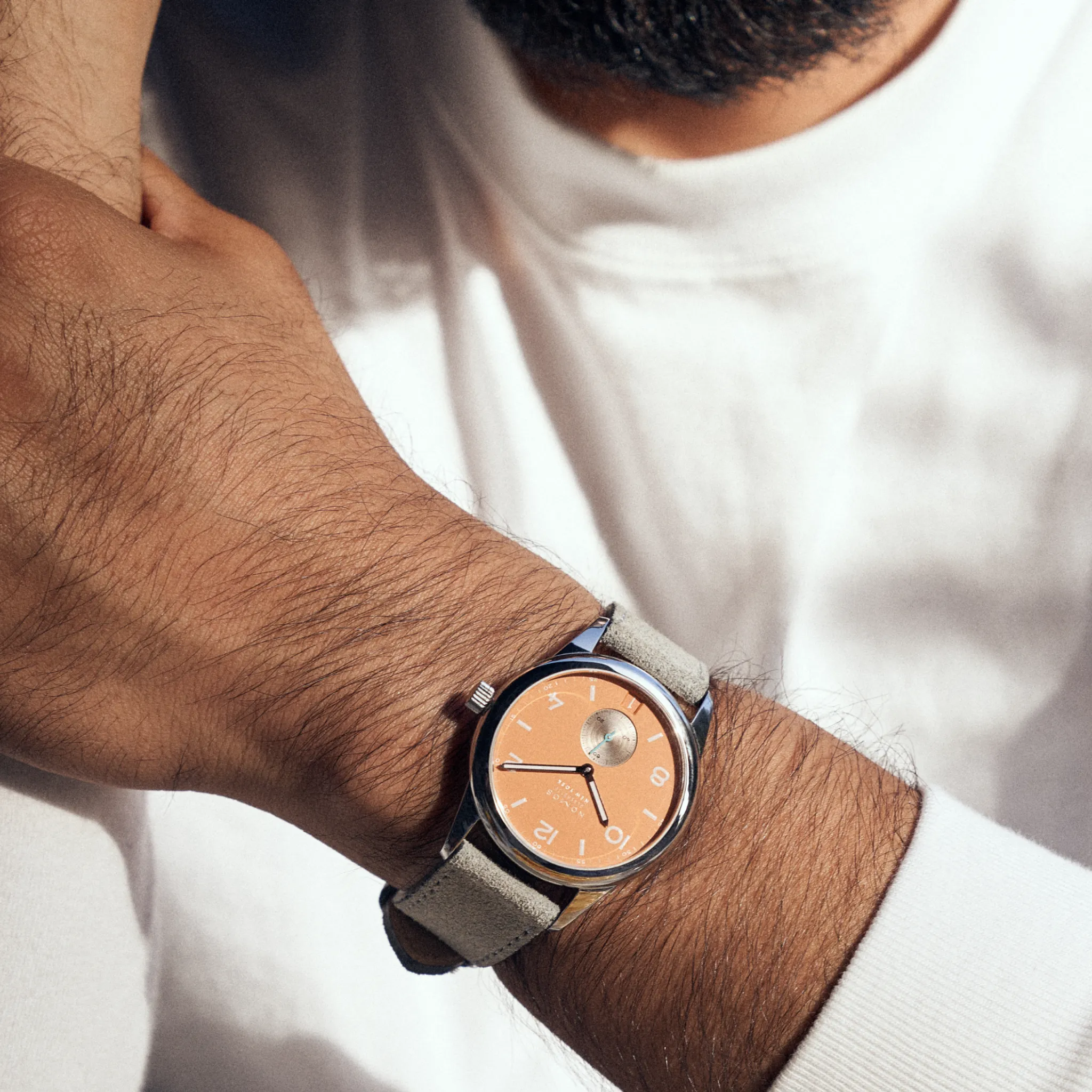 Club Date 38 Limited Edition For Hodinkee 'Sienna'