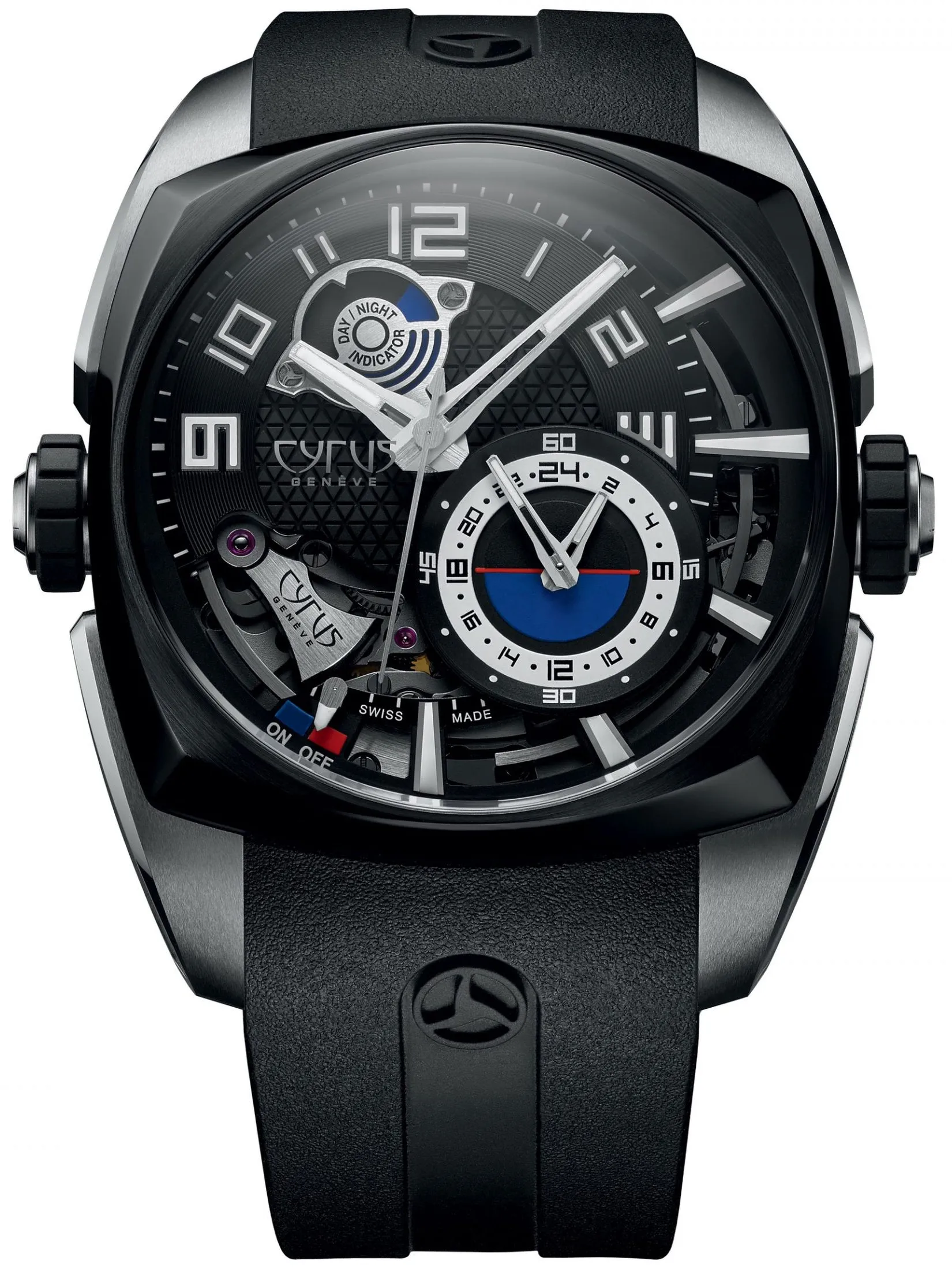 CYR Watch Klepcys Alarm Steel Black DLC Titanium Limited Edition