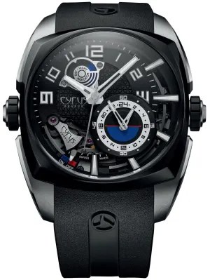 CYR Watch Klepcys Alarm Steel Black DLC Titanium Limited Edition