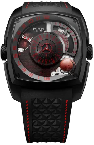 CYR Watch Klepcys Mars Black Black DLC Titanium Limited Edition