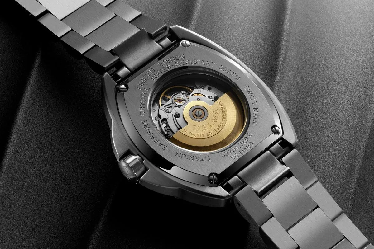 DELMA Shell Star Titanium Black 32701.750.6.031