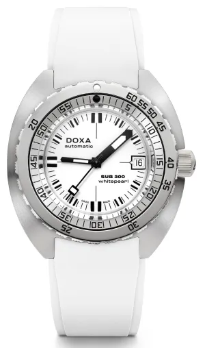 DOX Watch SUB 3 Whitepearl Rubber
