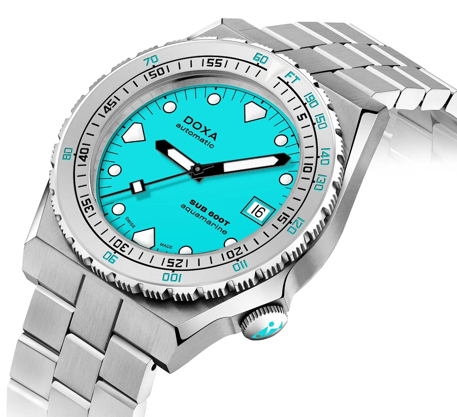 Doxa SUB 600T Aquamarine Bracelet