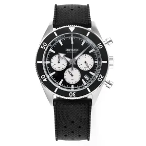 Dryden Chrono Diver Series 1 - Black Modern Reverse Panda