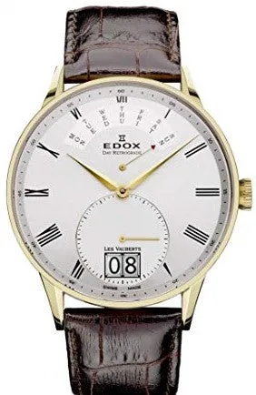 Edox Les Vauberts Day Retrograde 34005 37JA AR