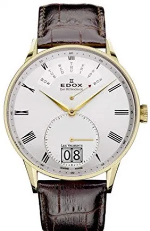 Edox Les Vauberts Day Retrograde 34005 37JA AR