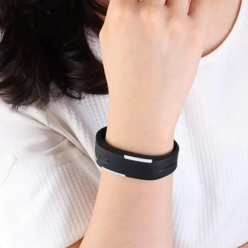 Electronic LED Digital Watch for Men Women Kids Stylish Silicone Bracelet