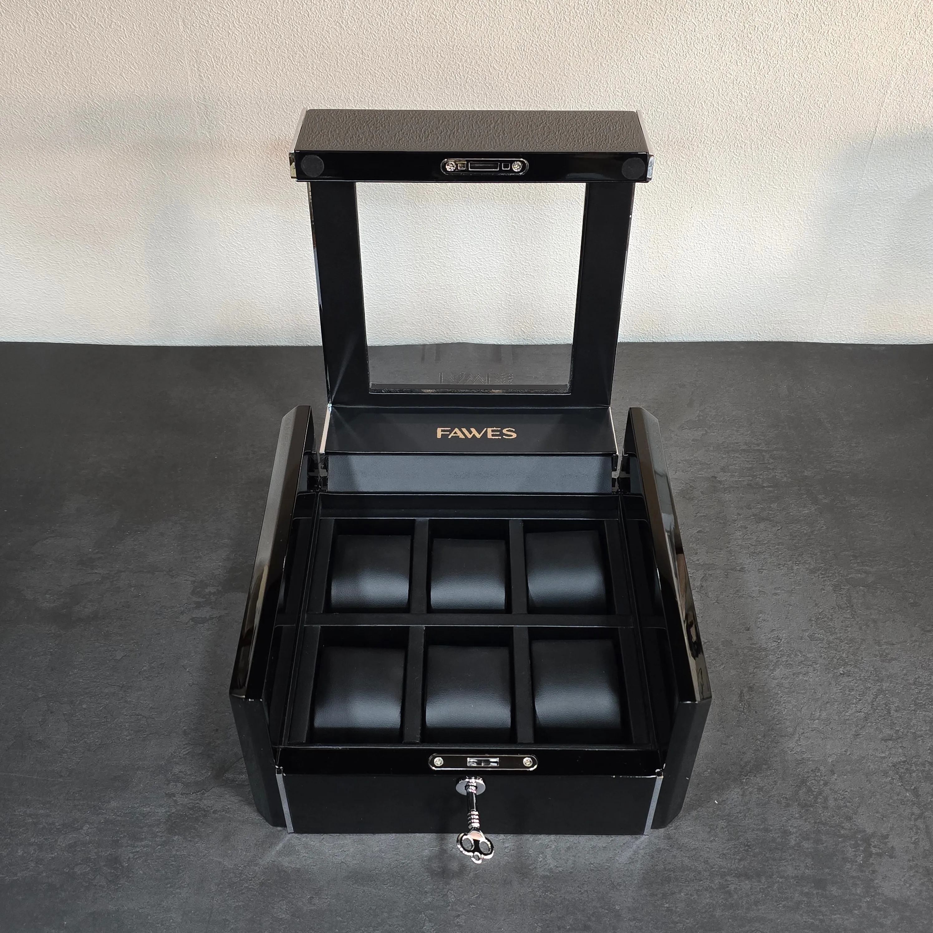 Elite - Watch Storage Box - 6 Watches