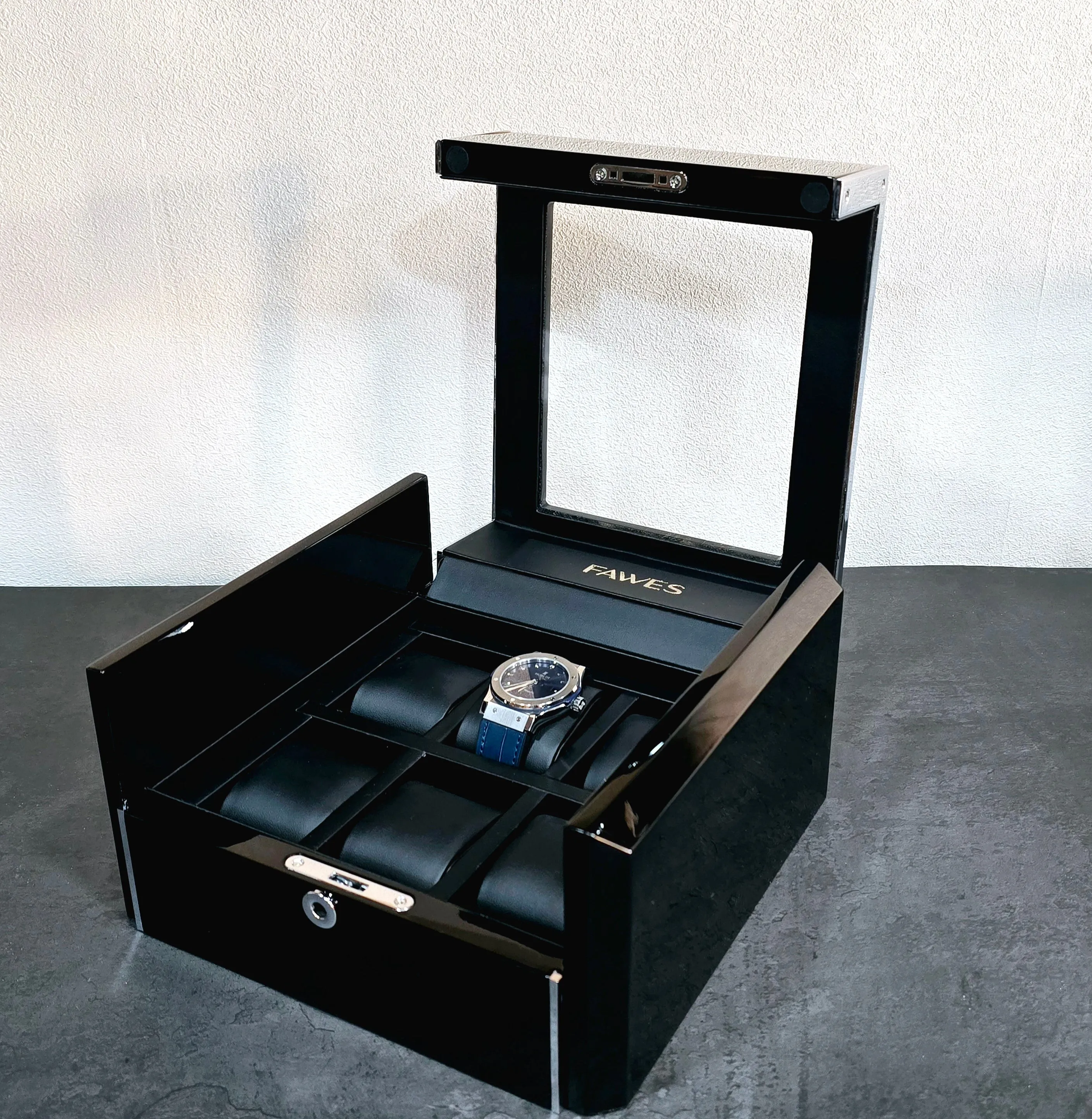 Elite - Watch Storage Box - 6 Watches