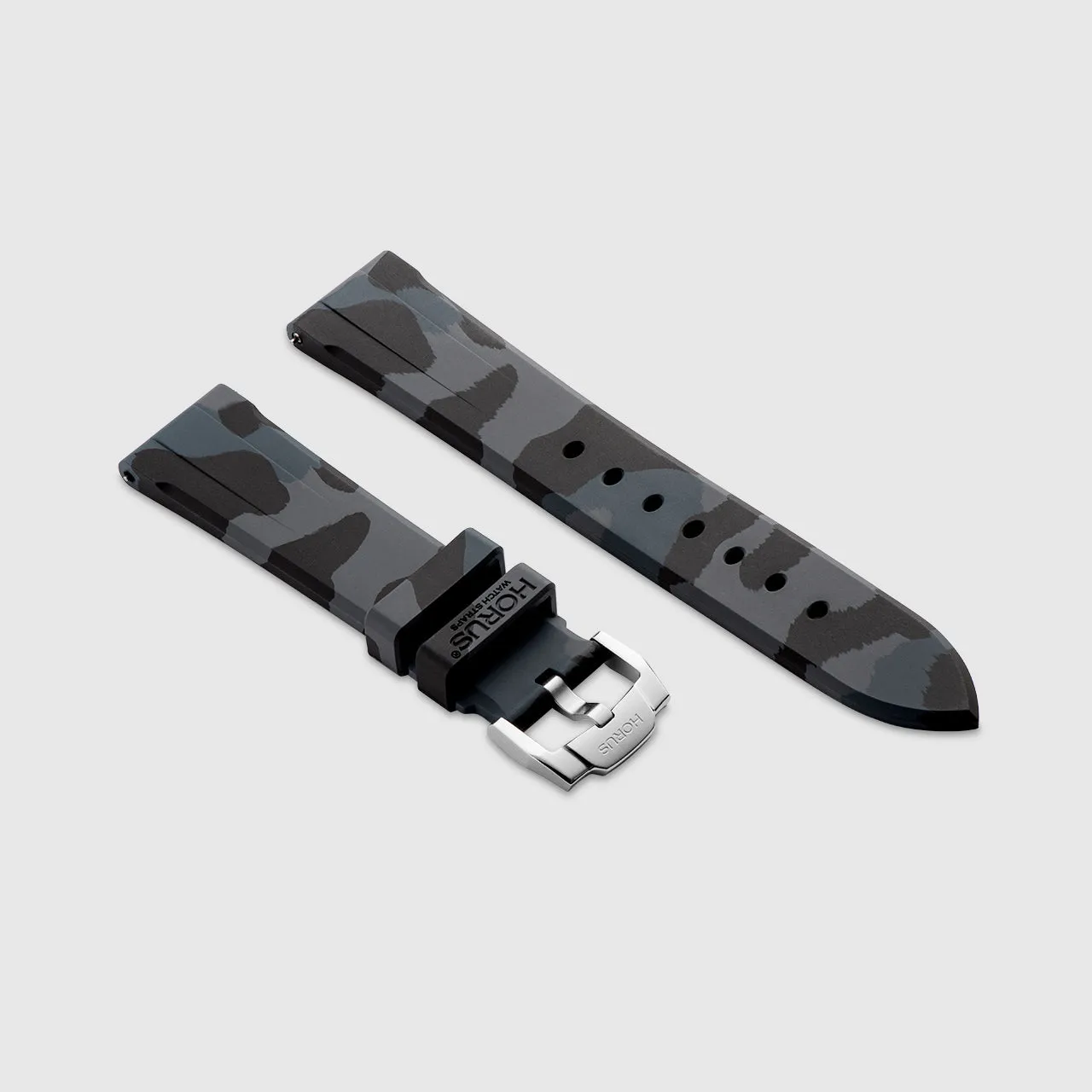 FKM Rubber Strap for Panerai Luminor - Carbon Camo