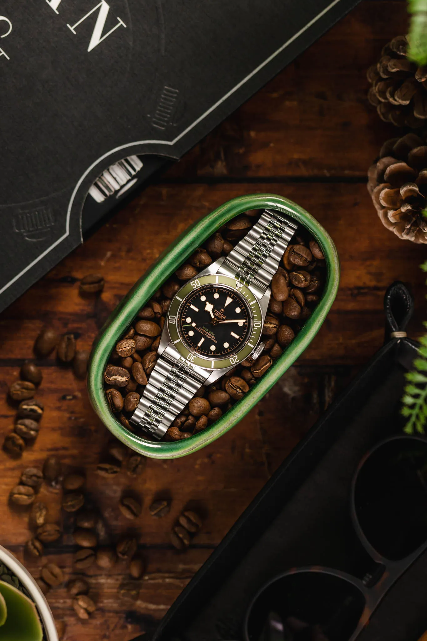 Forstner MODEL J Stainless Steel Mesh Watch Bracelet for Tudor Black Bay
