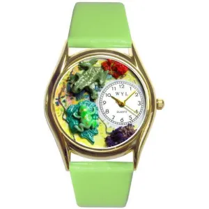 Frogs Watch Small Gold Style