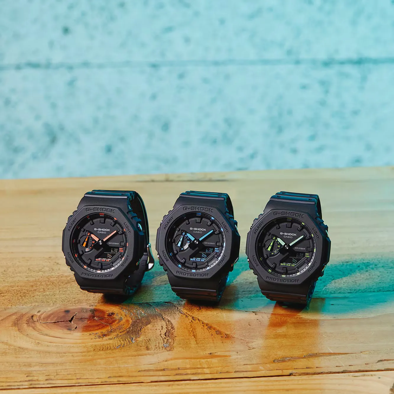 G-Shock Digital & Analogue Watch Casioak Series GA2100-1A2 / GA-2100-1A2