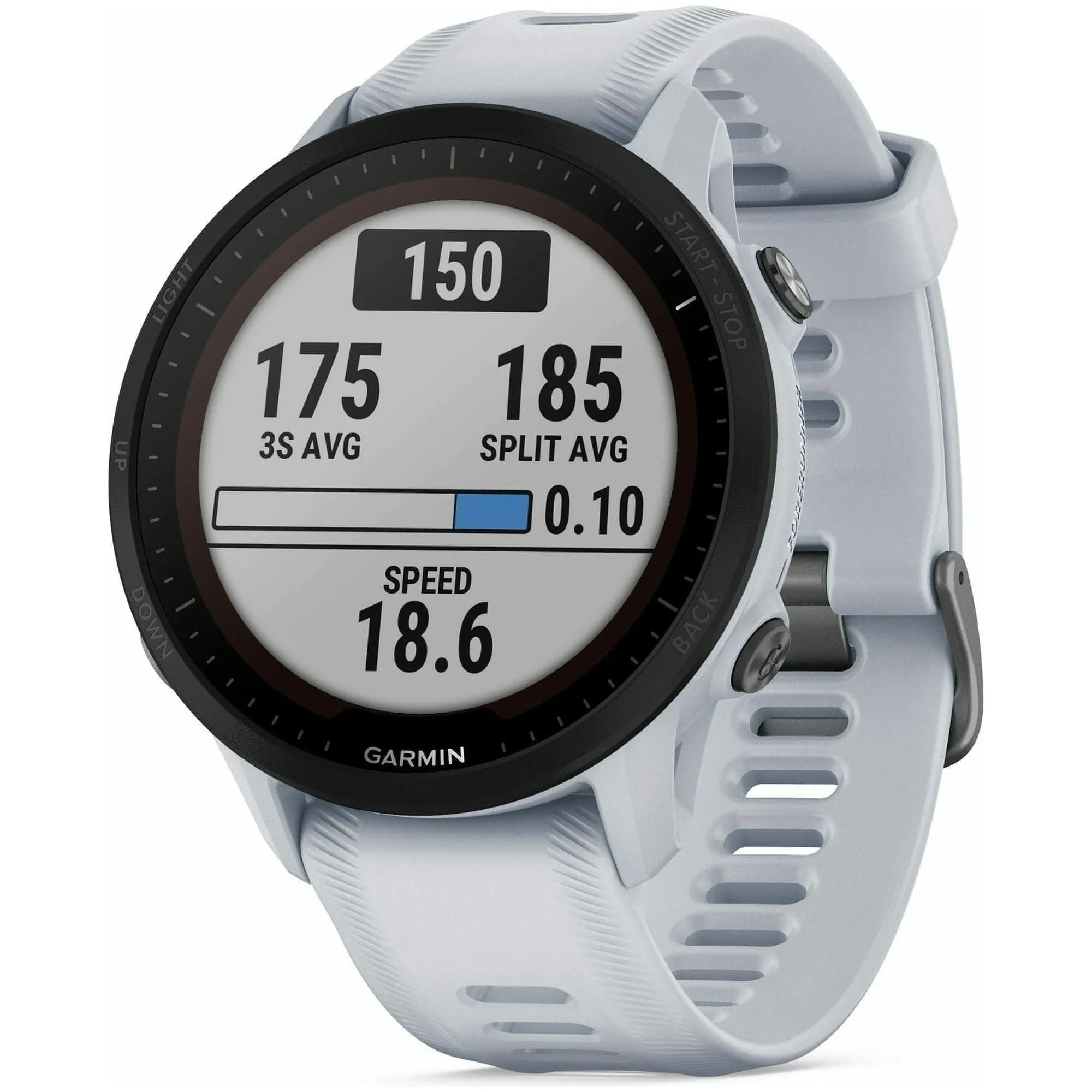 Garmin Forerunner 955 Solar HRM With GPS Watch - White