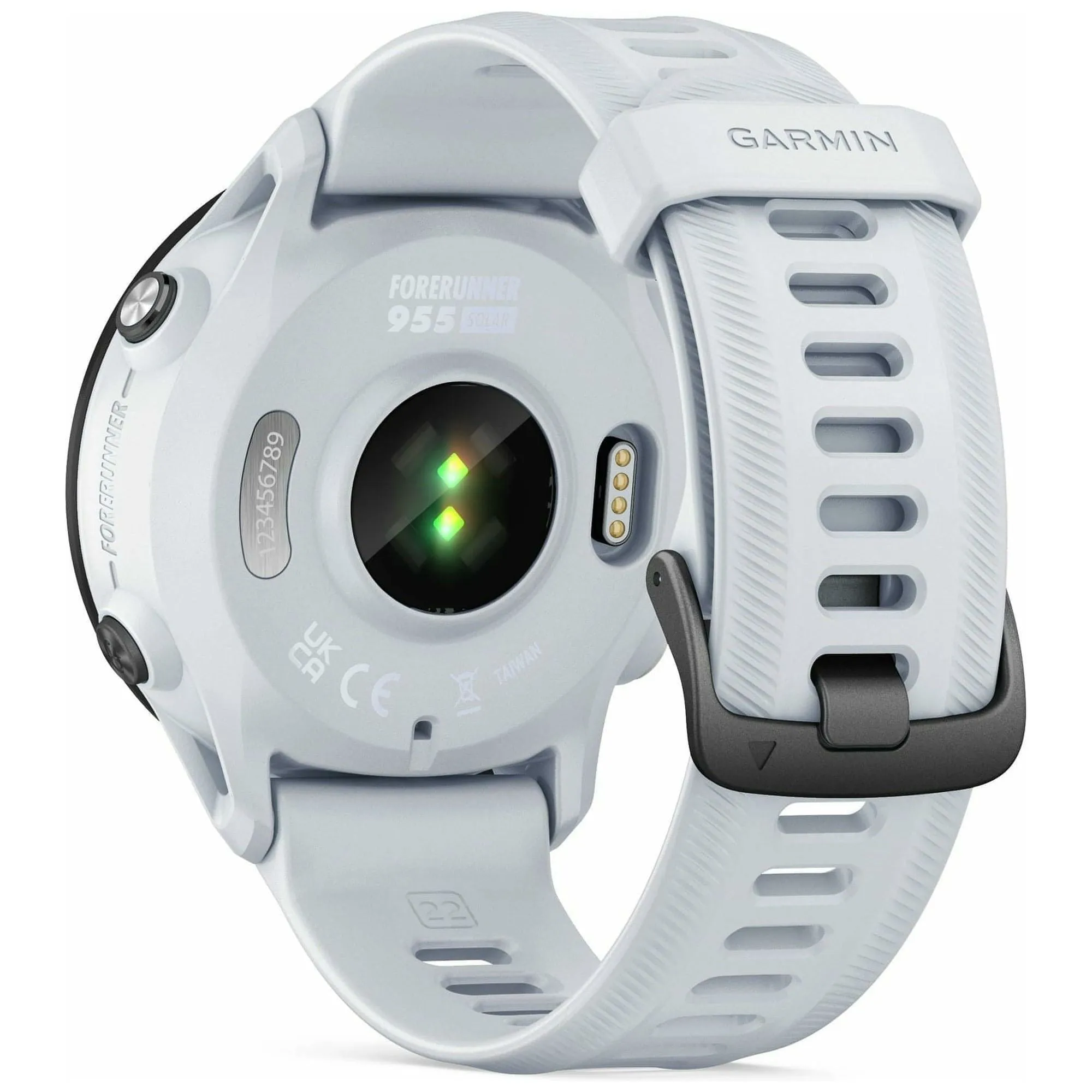 Garmin Forerunner 955 Solar HRM With GPS Watch - White