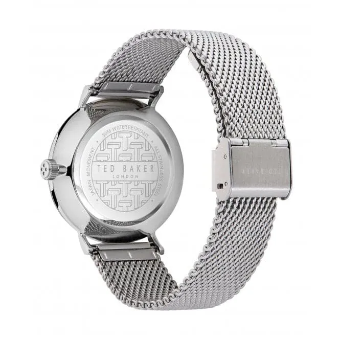 Gents Phylipa Gents Stainless Steel Silver-Tone Watch BKPPGS217