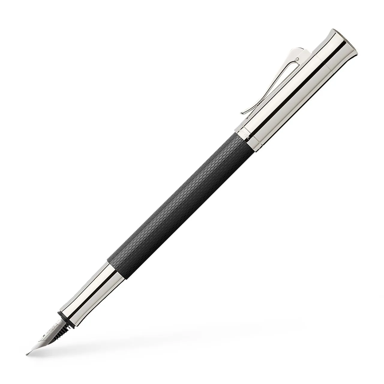 Graf Von Faber-Castell Guilloche Fountain Pen Black