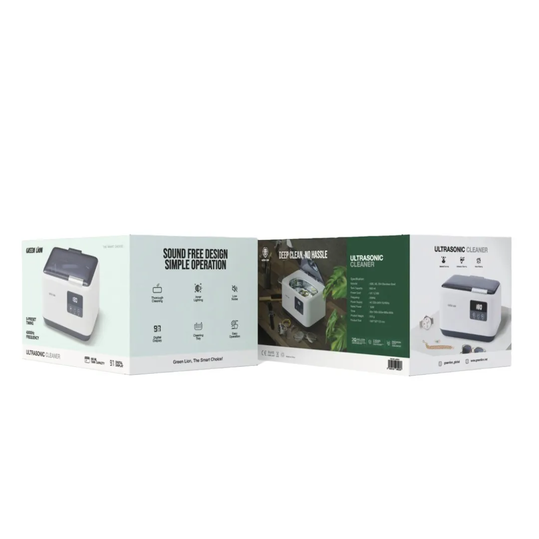Green Lion Ultrasonic Cleaner for Watches, Jewelry, Eyeglass