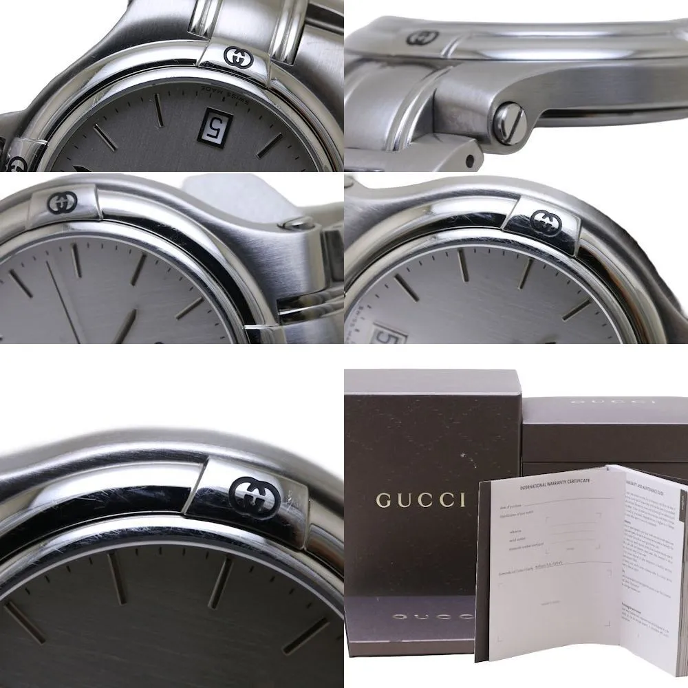 Gucci Double G Stainless Steel Men's