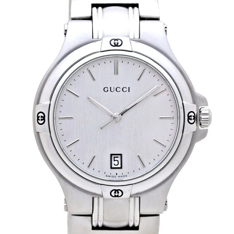Gucci Double G Stainless Steel Men's