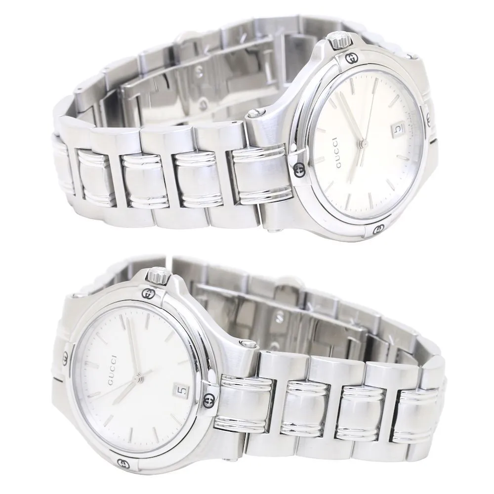 Gucci Double G Stainless Steel Men's