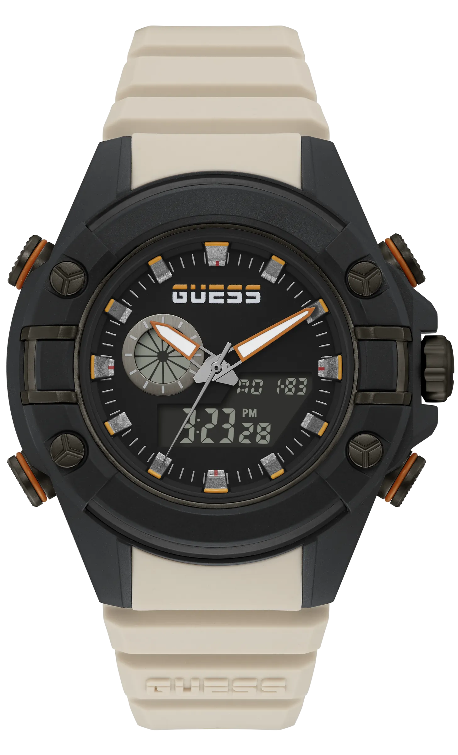 Guess Analog-Digital Black Dial Men's Watch - GW0269G1