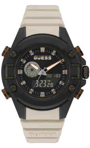 Guess Analog-Digital Black Dial Men's Watch - GW0269G1