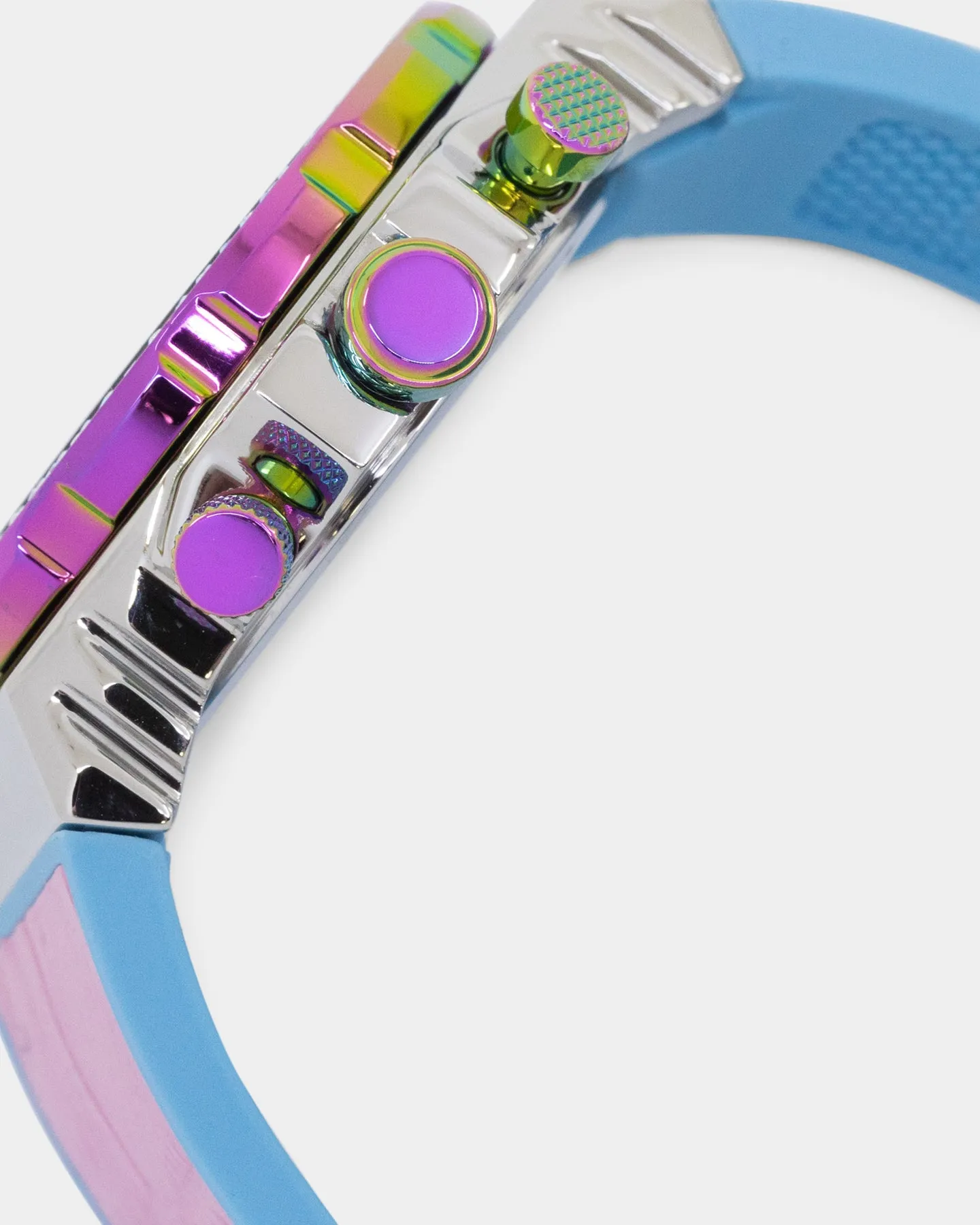 Guess Mainline Women's Fusion Watch Pink/Silver