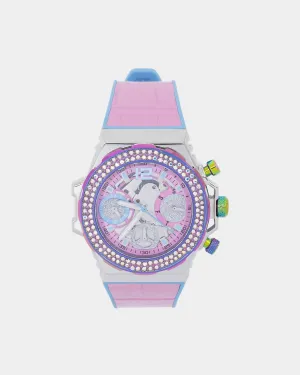 Guess Mainline Women's Fusion Watch Pink/Silver