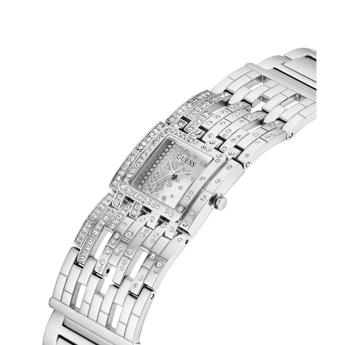 Guess Silver Dial 22 mm Women Analog Watch - GW0441L1