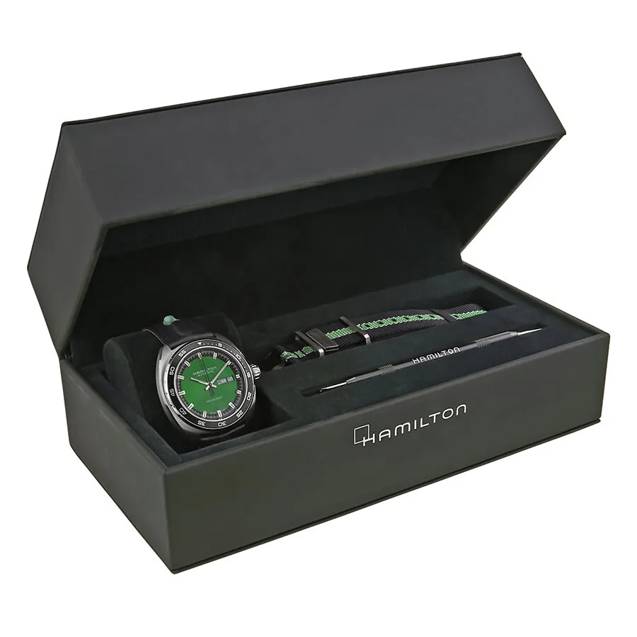 Hamilton American Classic Pan Europ Automatic Green Dial Men's Watch H35415761