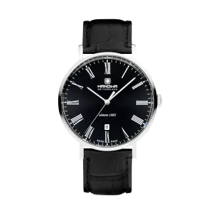 HANOWA HAWGB0001001 MEN'S LEATHER WRIST WATCH