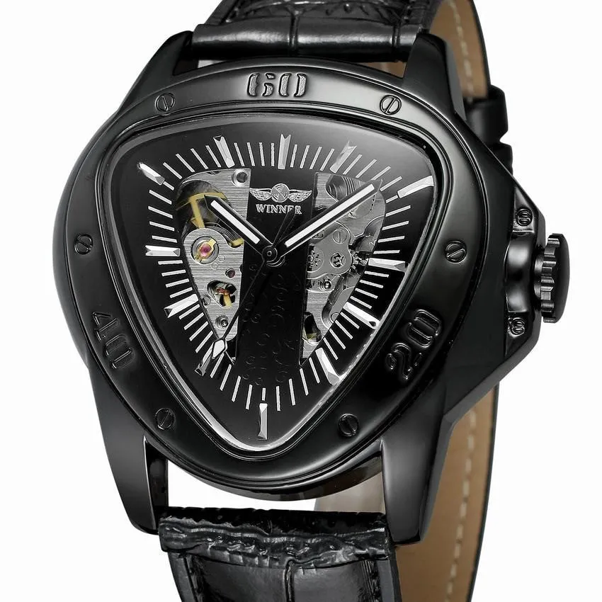 Hollow Triangle Shape Automatic Men's Watch