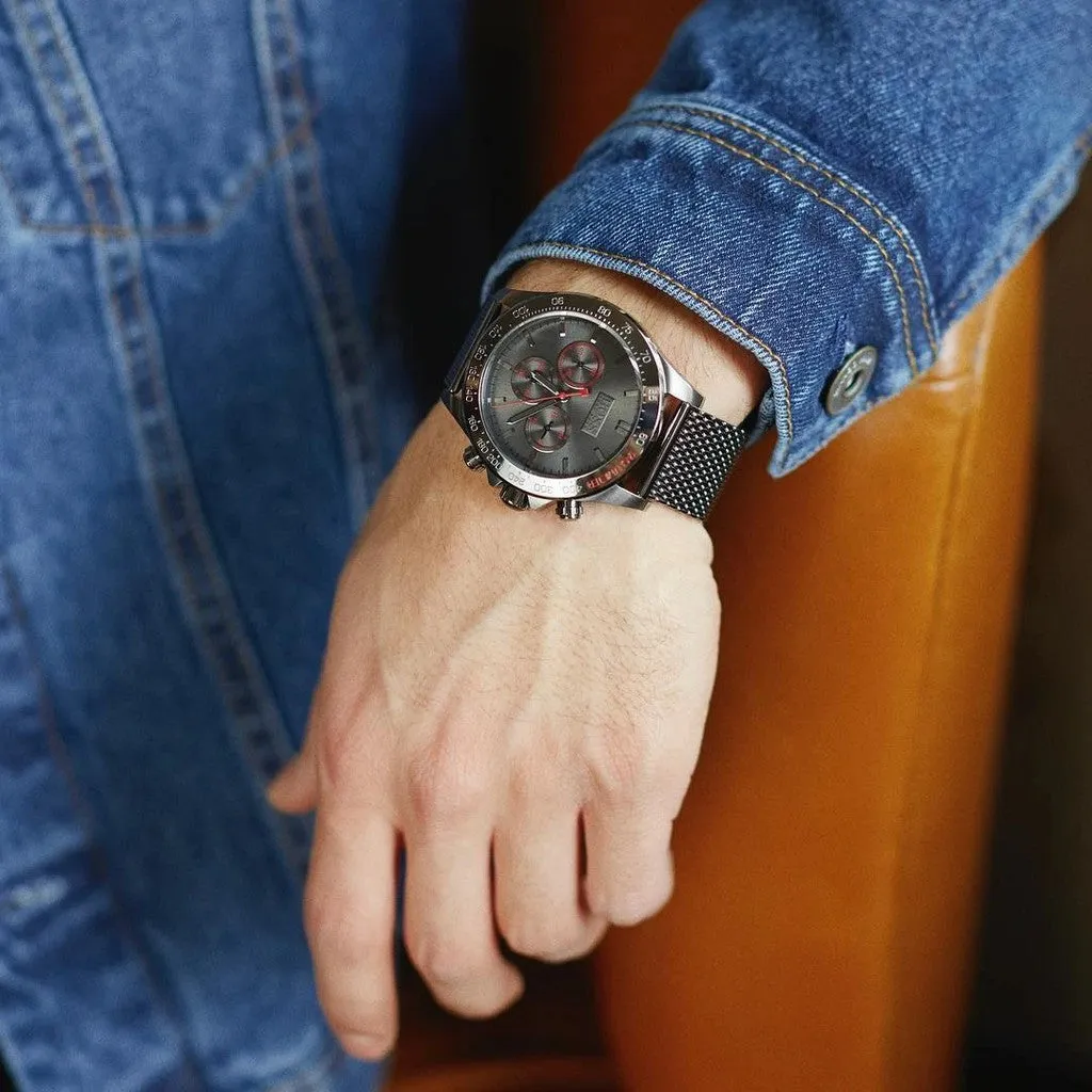 Hugo Boss Ikon Chronograph Grey Dial Men's Watch 1513443