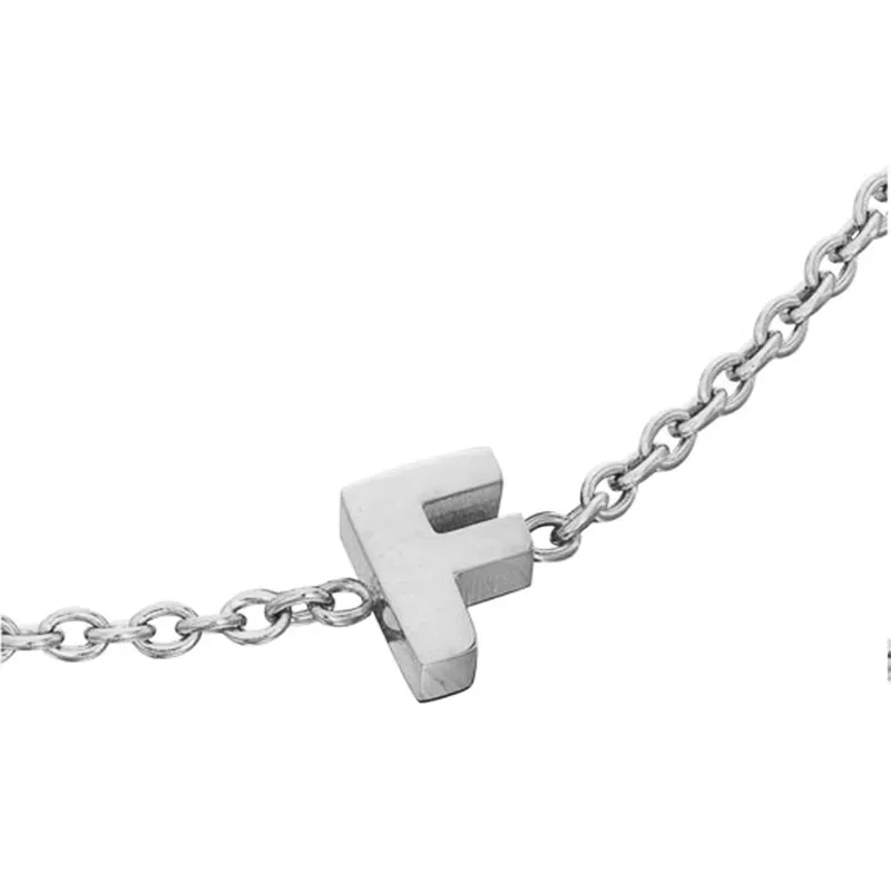 Initial Bracelet (Silver)