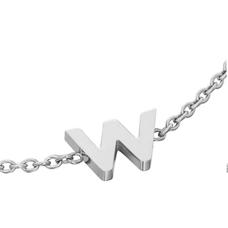 Initial Bracelet (Silver)