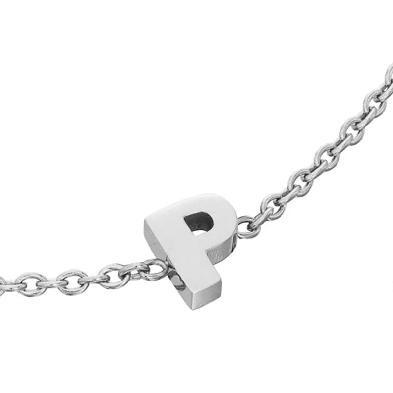 Initial Bracelet (Silver)