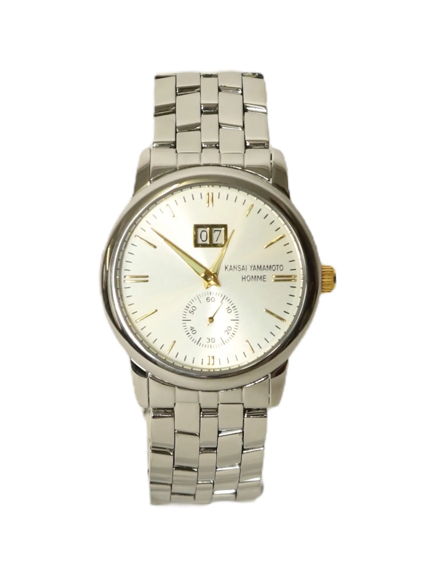 Kansai Yamamoto Stainless Steel Watch