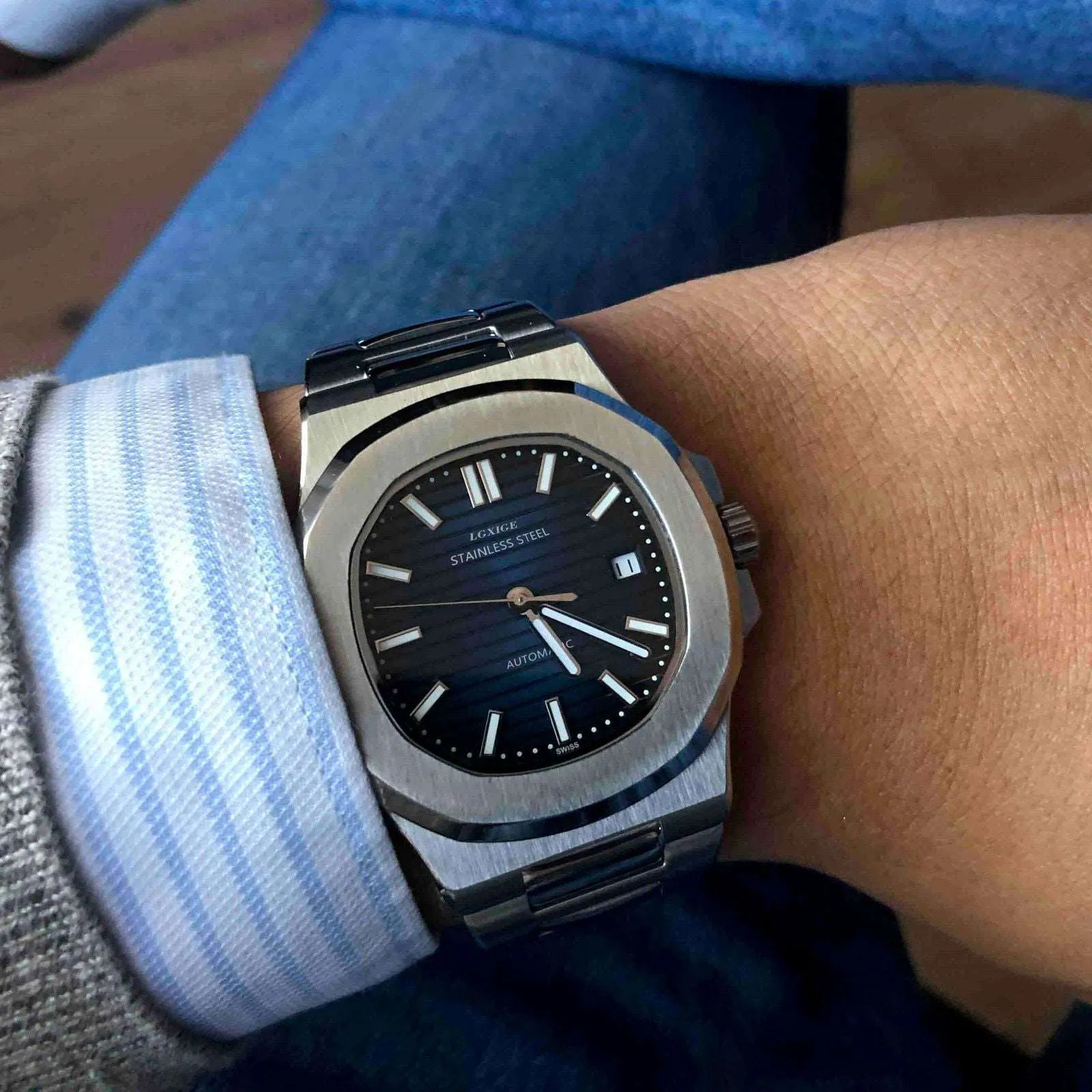 Lgxige Nautilus Automatic (ETA) Homage Watches