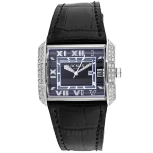 Locman Women's Classic Black Dial Watch - 232BK2DC/BKLE