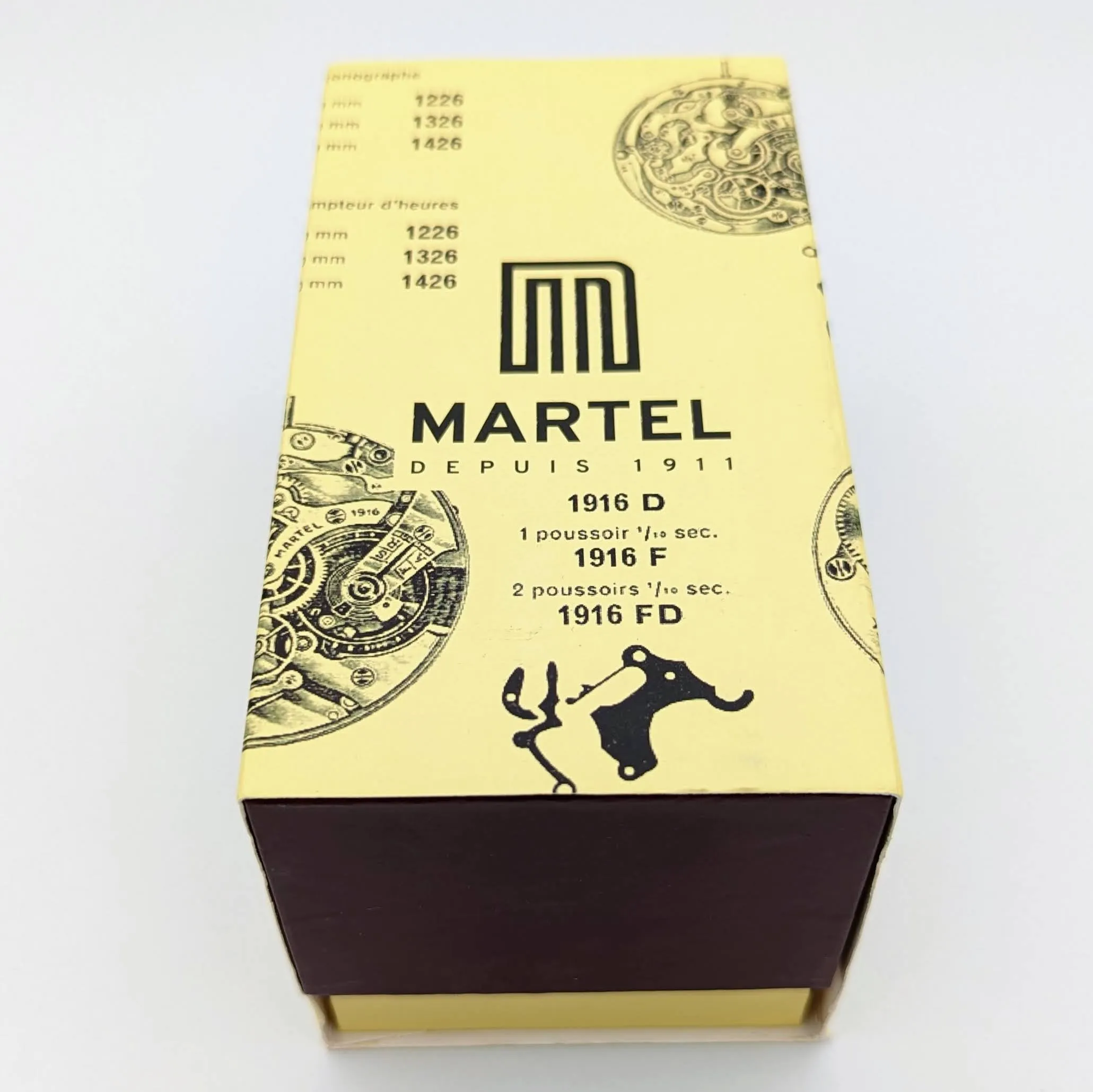 MARTEL Le Pont Wristwatch Luminous Date Display Watch Original Box & Papers!