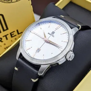 MARTEL Le Pont Wristwatch Luminous Date Display Watch Original Box & Papers!