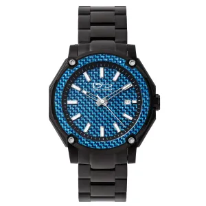 Matrix Carbon Fiber Blue Men's Watch